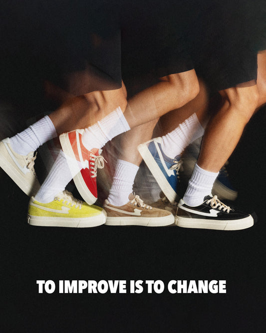 THE DELLOW SNEAKER - TO IMPROVE IS TO CHANGE
