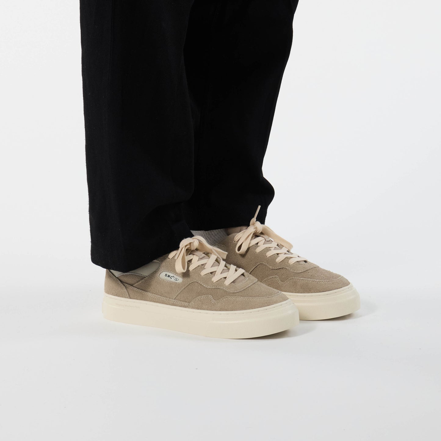 PEARL RAW SUEDE TAUPE