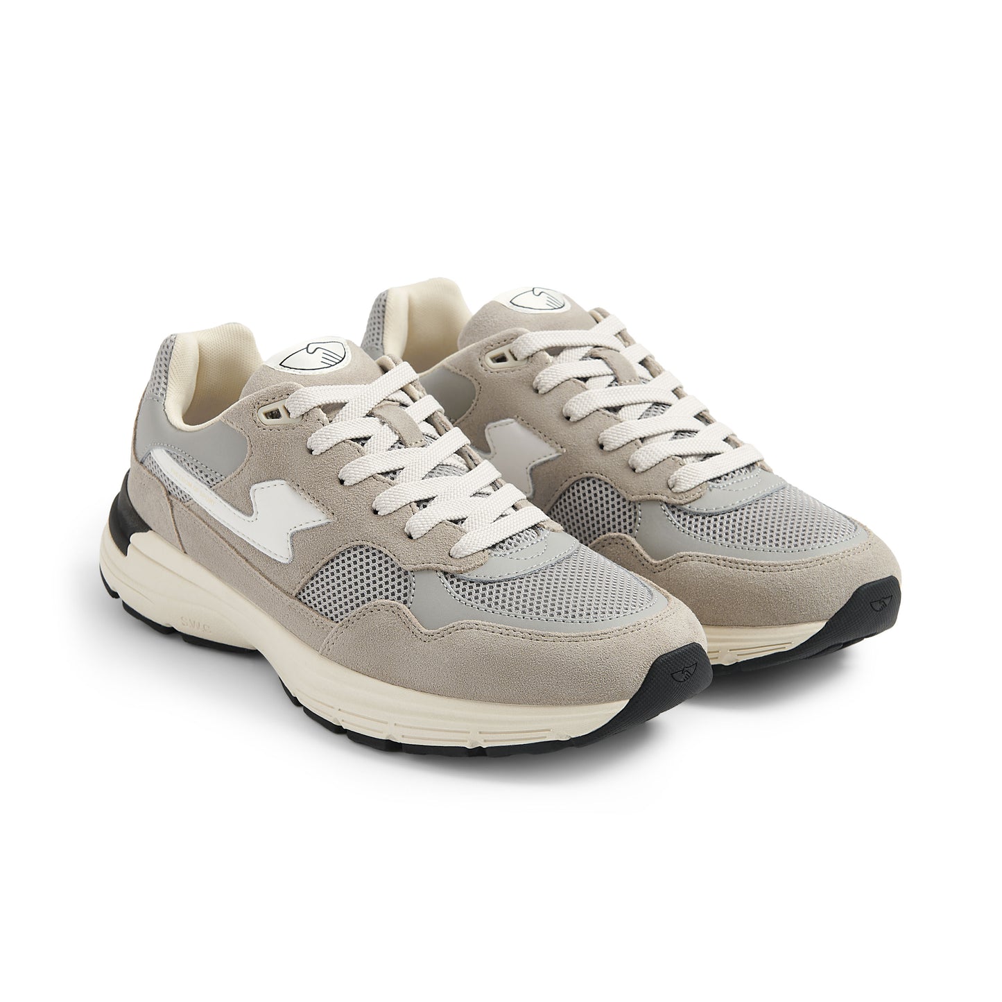 AMIEL S-STRIKE SUEDE MIX LIGHT GREY