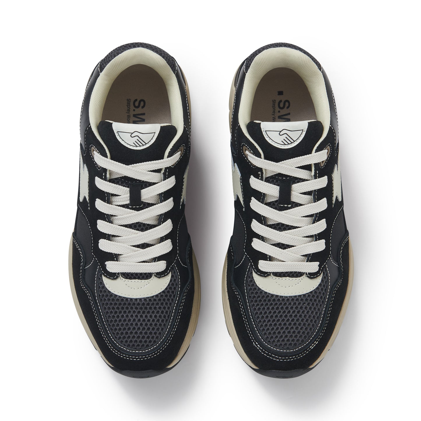 AMIEL S-STRIKE SUEDE MIX BLACK II
