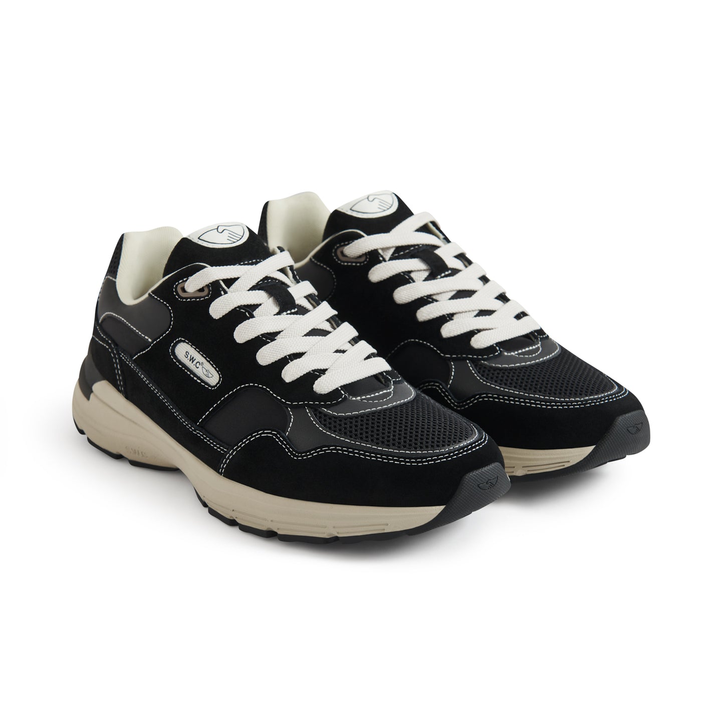 AMIEL SUEDE MIX BLACK *ONLINE EXCLUSIVE*