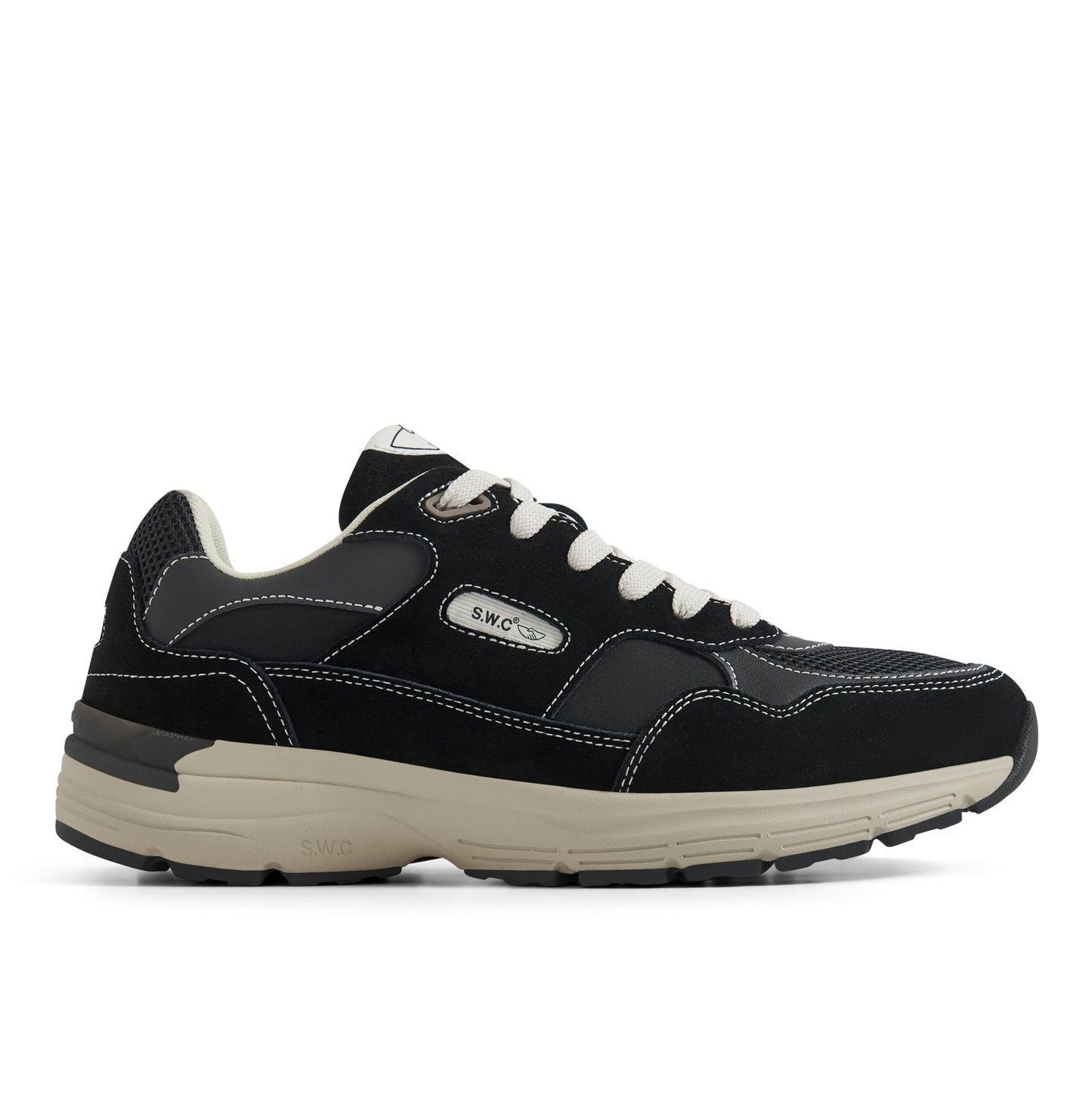 AMIEL SUEDE MIX BLACK *ONLINE EXCLUSIVE*
