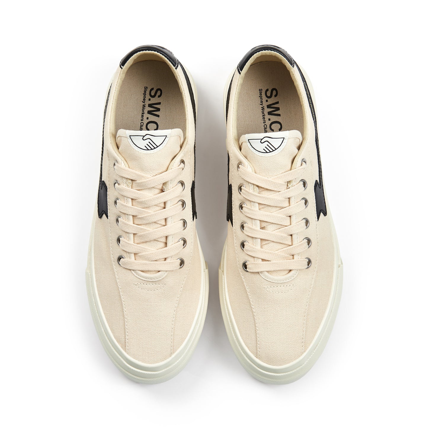 Dellow S-Strike Canvas Ecru Black Aerial