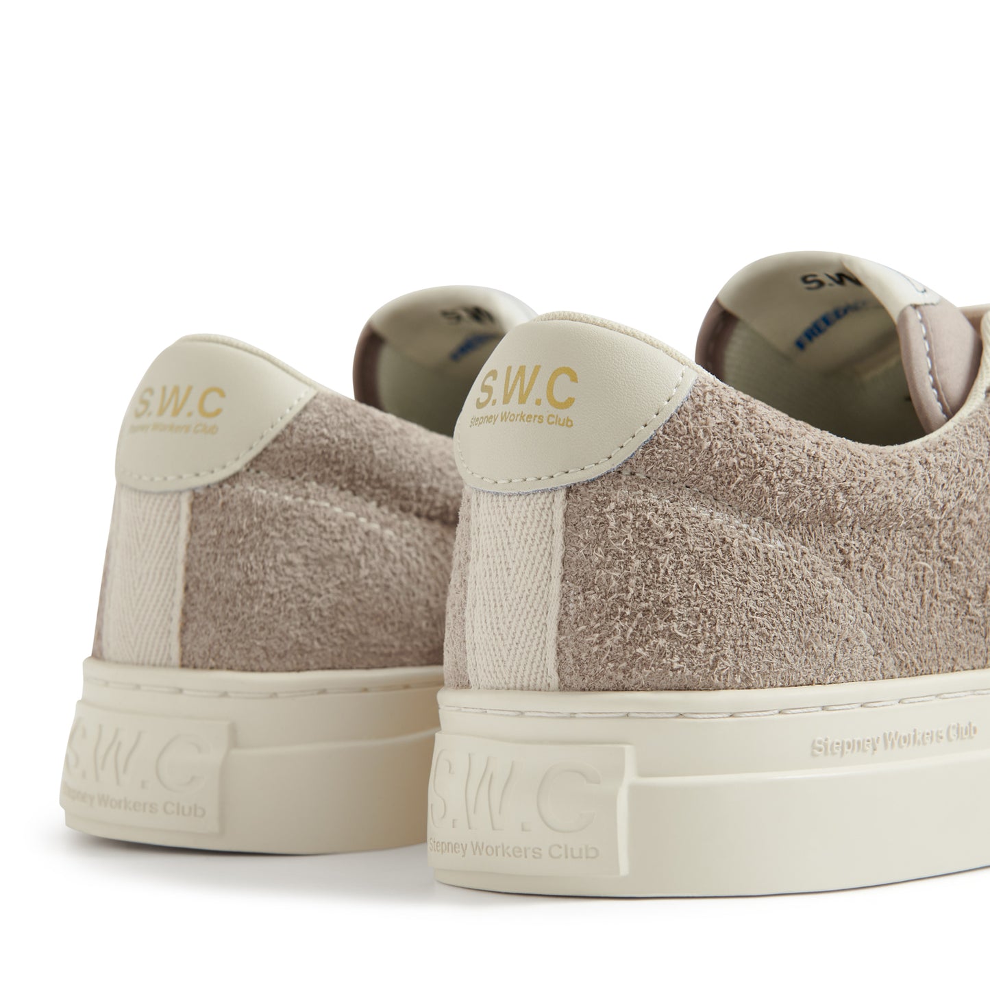 DELLOW 02 CUP SUEDE TAUPE