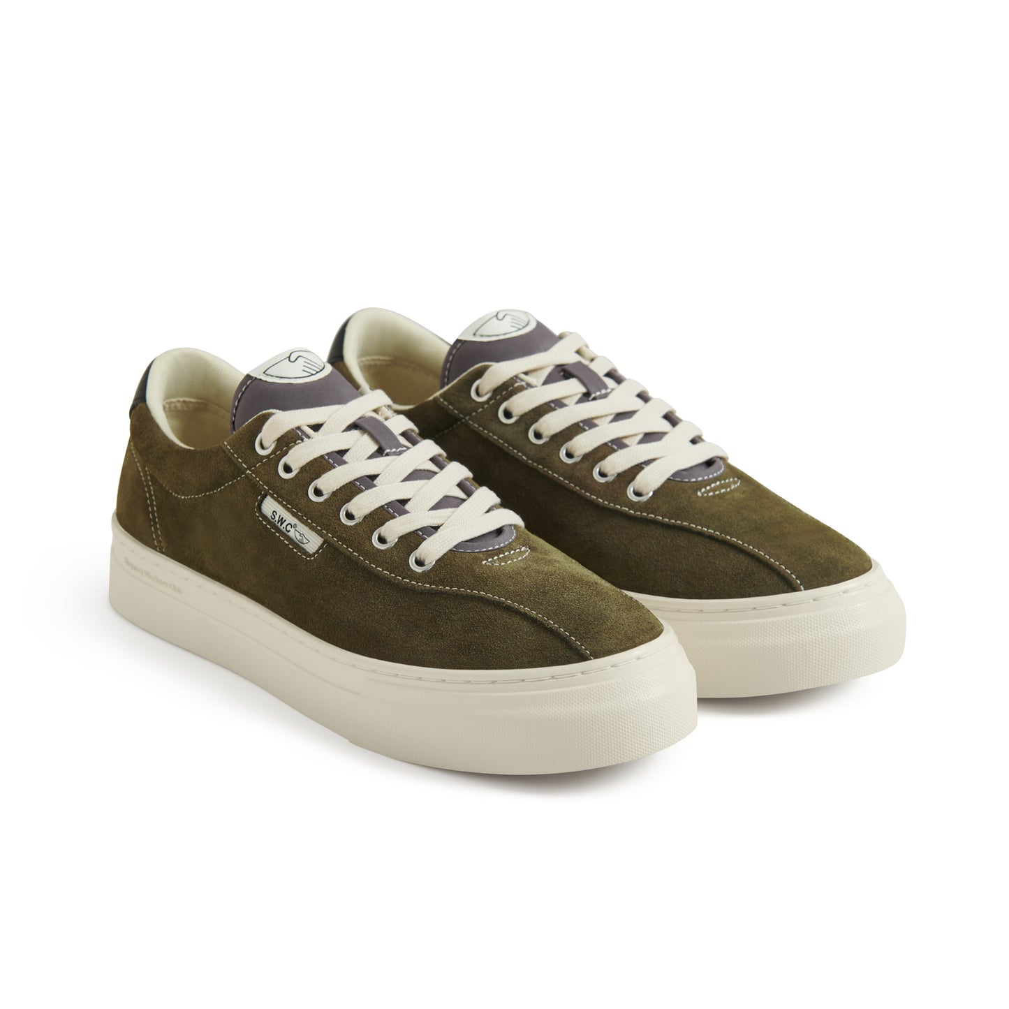 DELLOW 02 CUP SUEDE WOODLAND