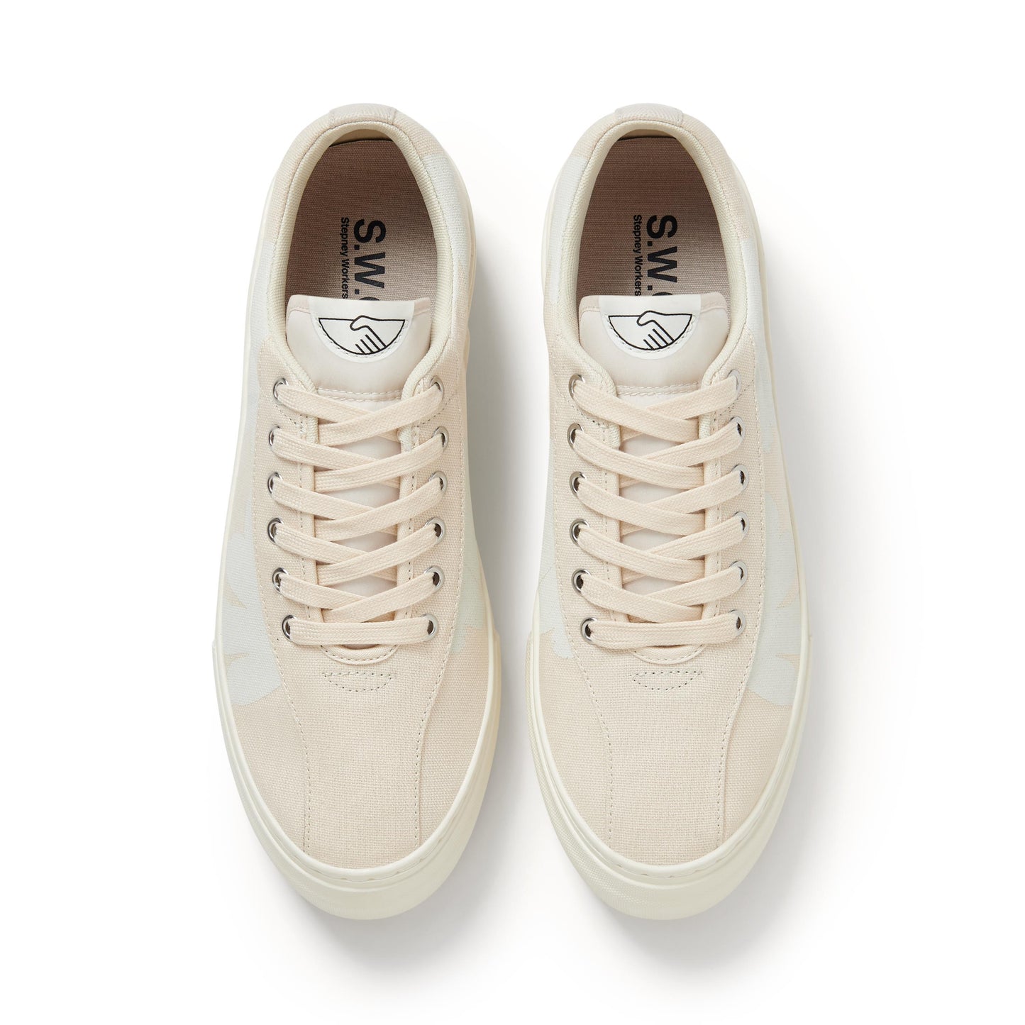 DELLOW CUP SHROOMHANDS CANVAS ECRU-WHITE