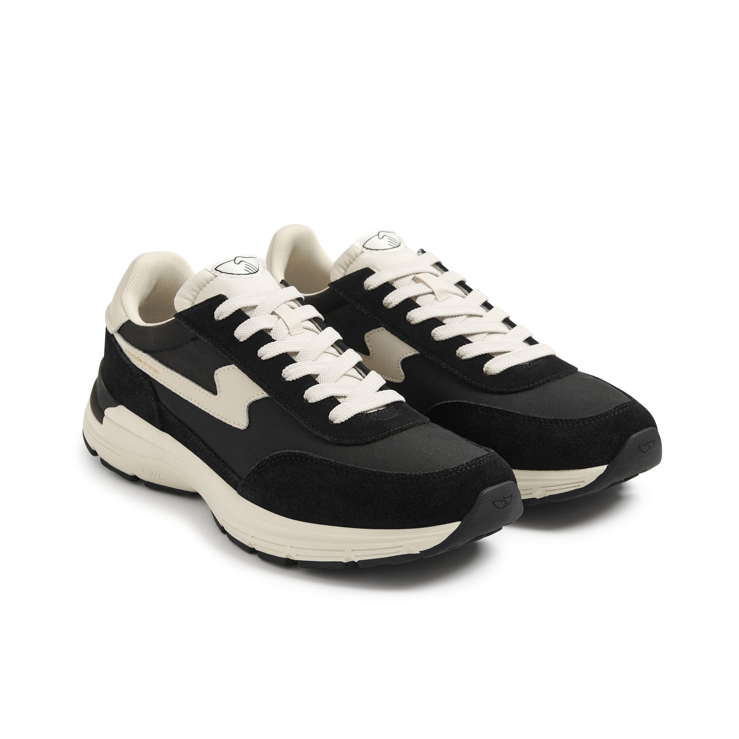 OSIER S-STRIKE SUEDE MIX BLACK