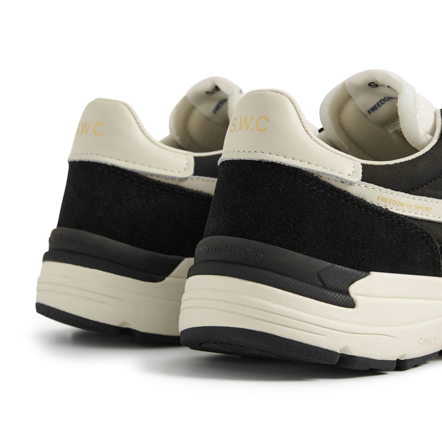 OSIER S-STRIKE SUEDE MIX BLACK