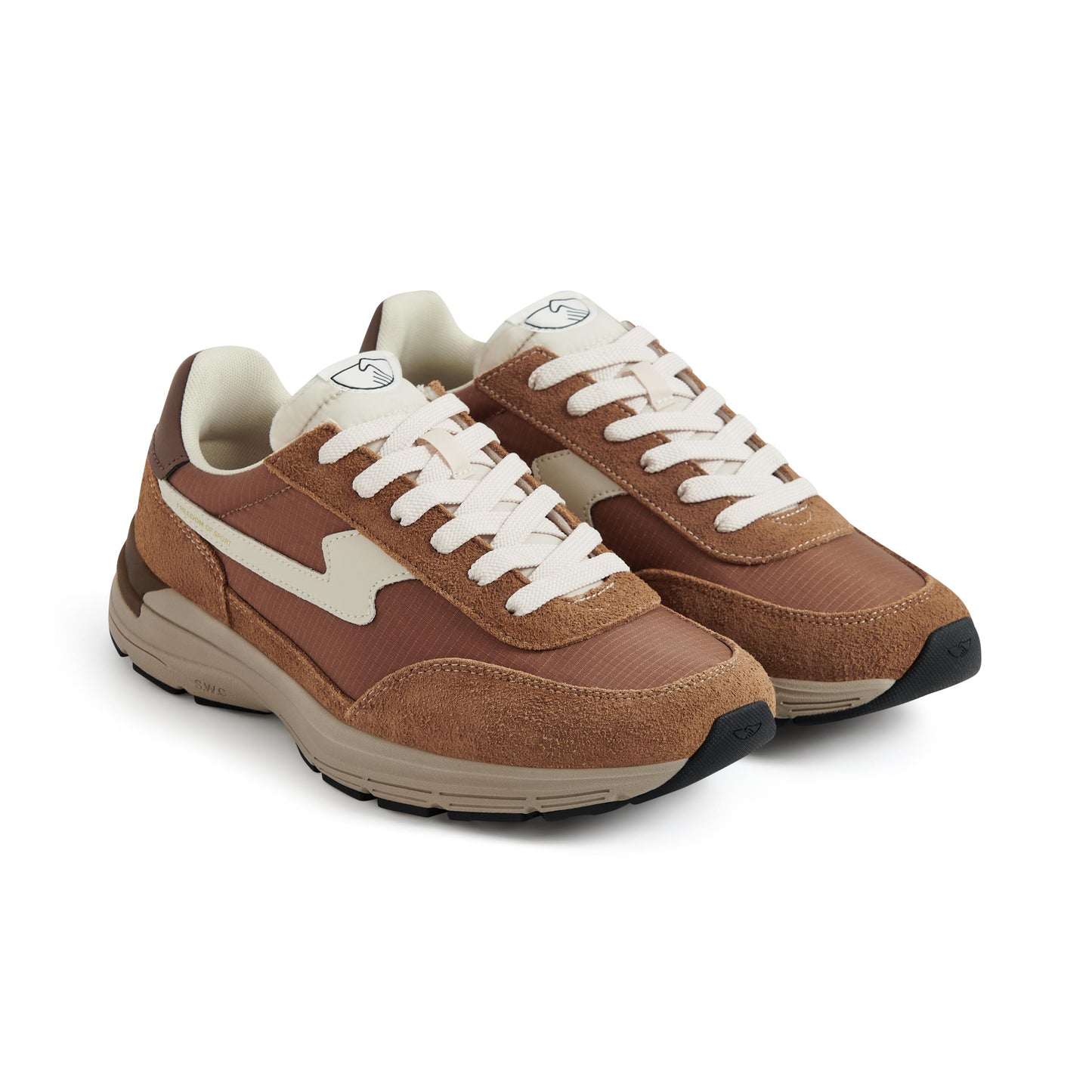 OSIER S-STRIKE SUEDE MIX BROWN