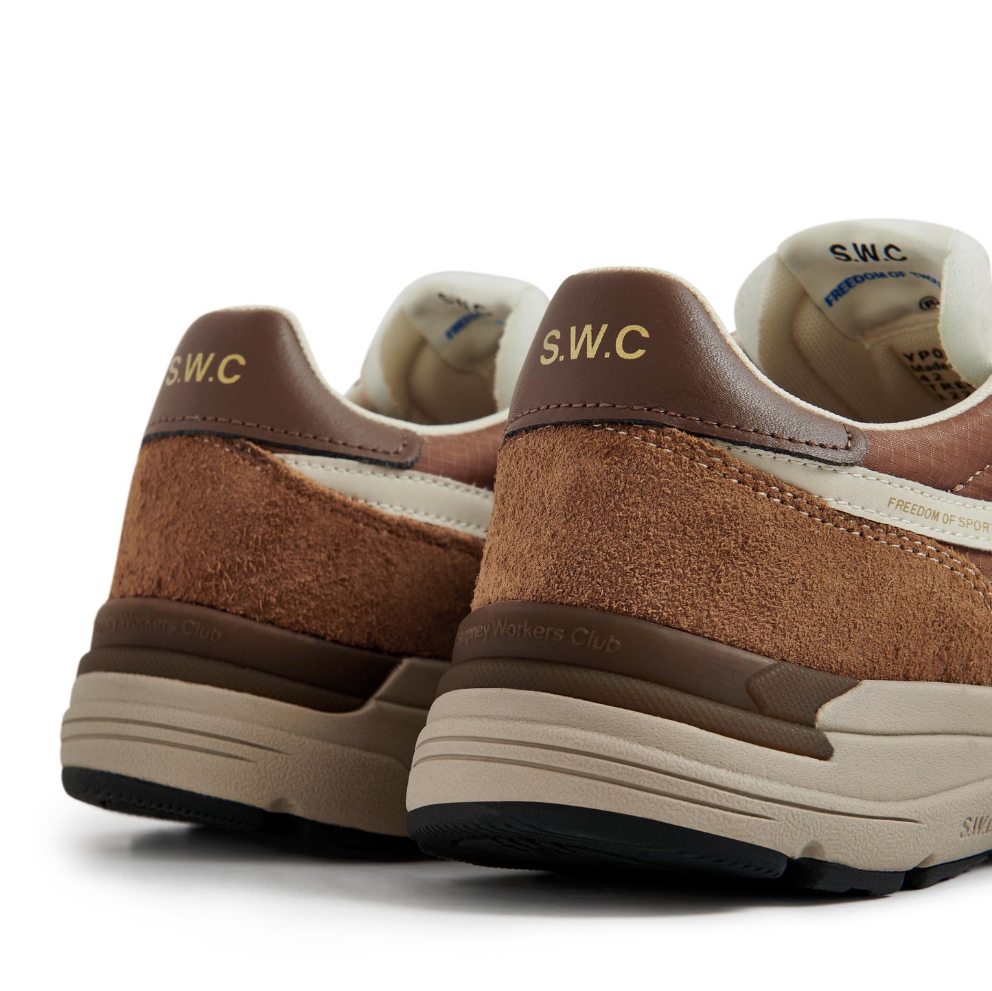 OSIER S-STRIKE SUEDE MIX BROWN