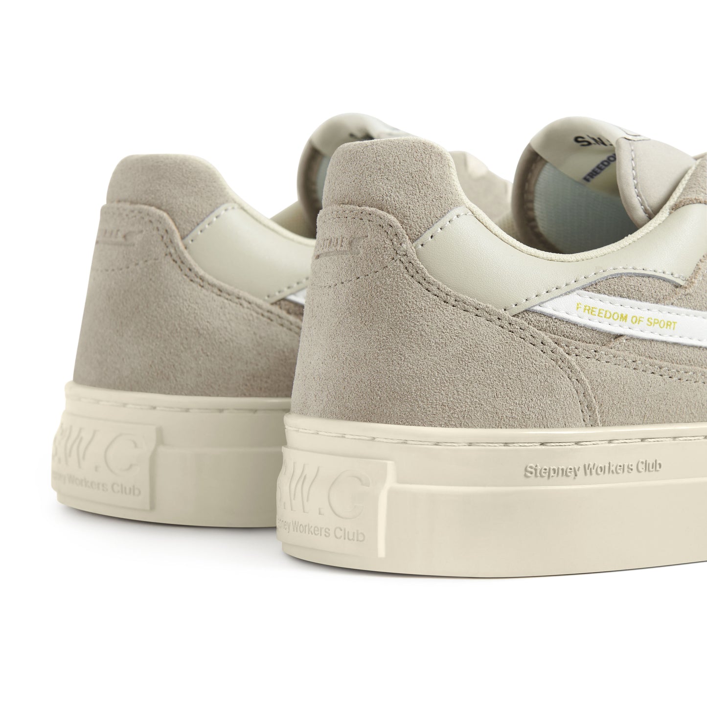 PEARL S-STRIKE SUEDE LIGHT GREY-WHITE