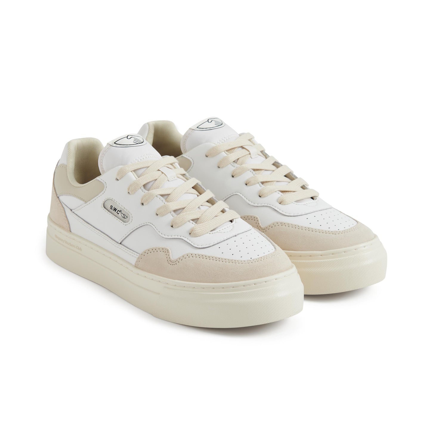 PEARL LEATHER SPRING WHITE