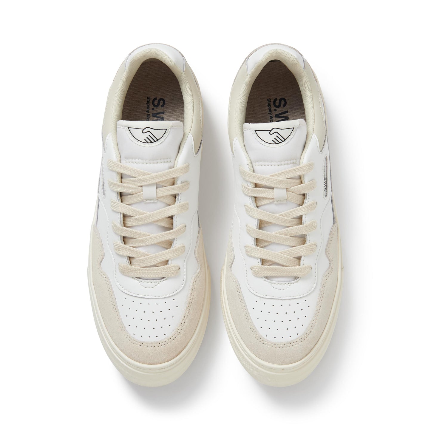 PEARL LEATHER SPRING WHITE
