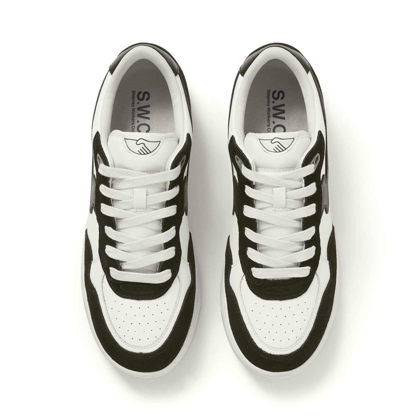 PRO-CUP 01 S-STRIKE LEATHER BLACK-WHITE