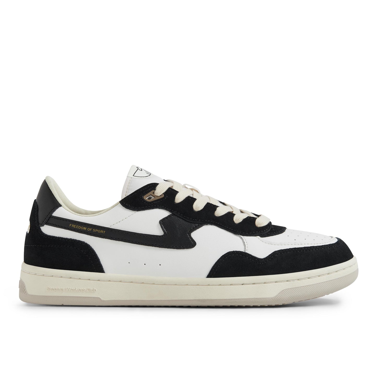 PRO-CUP 01 S-STRIKE LEATHER BLACK-WHITE