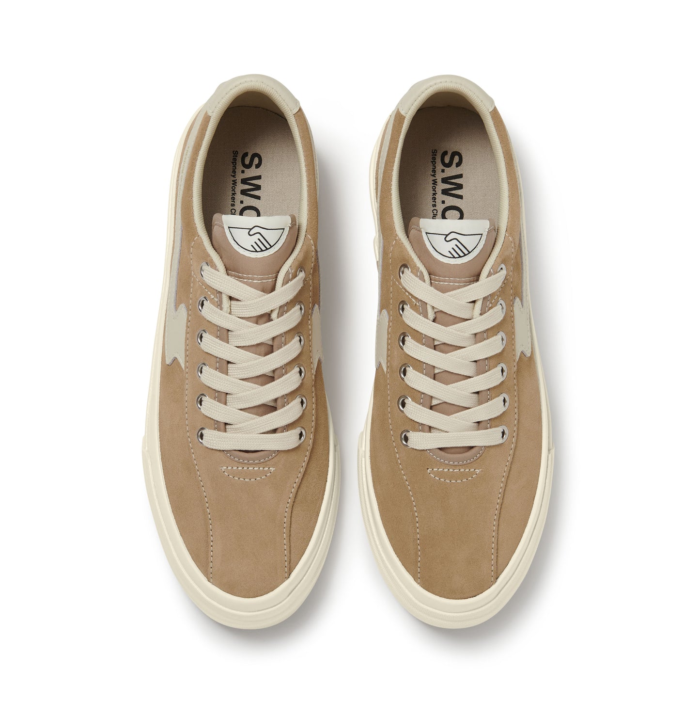 DELLOW S-STRIKE SUEDE EARTH-ECRU