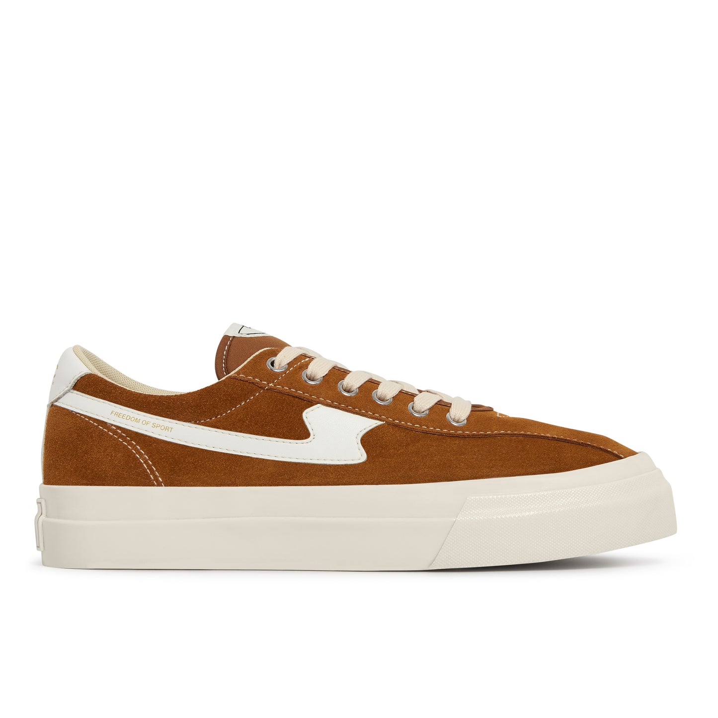 DELLOW S-STRIKE SUEDE TAN-WHITE