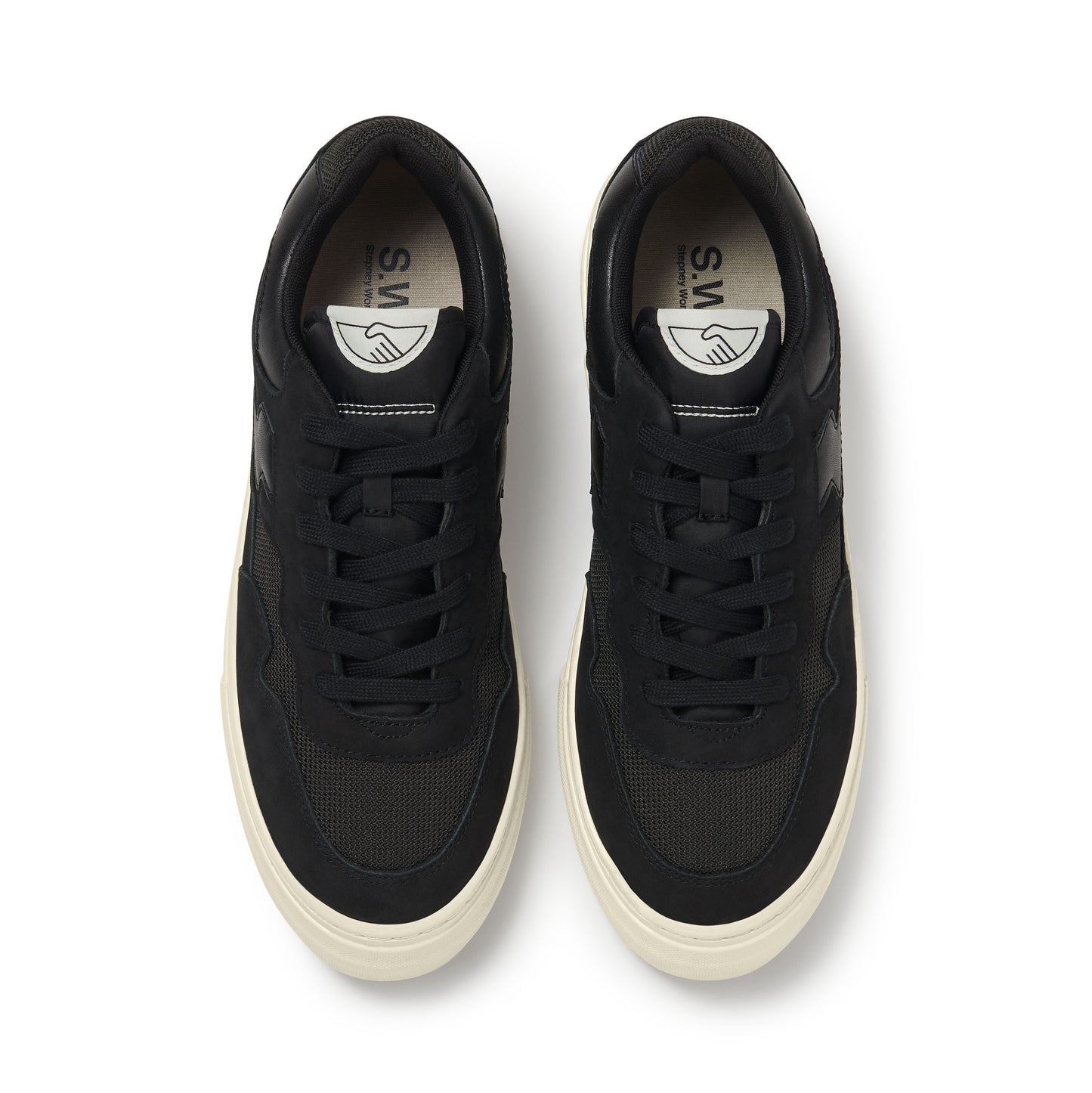 PEARL S-STRIKE NUBUCK MIX BLACK-BLACK