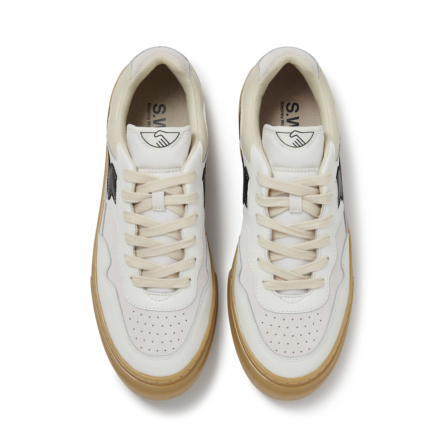 PEARL S-STRIKE LEATHER MIX WHITE-GUM