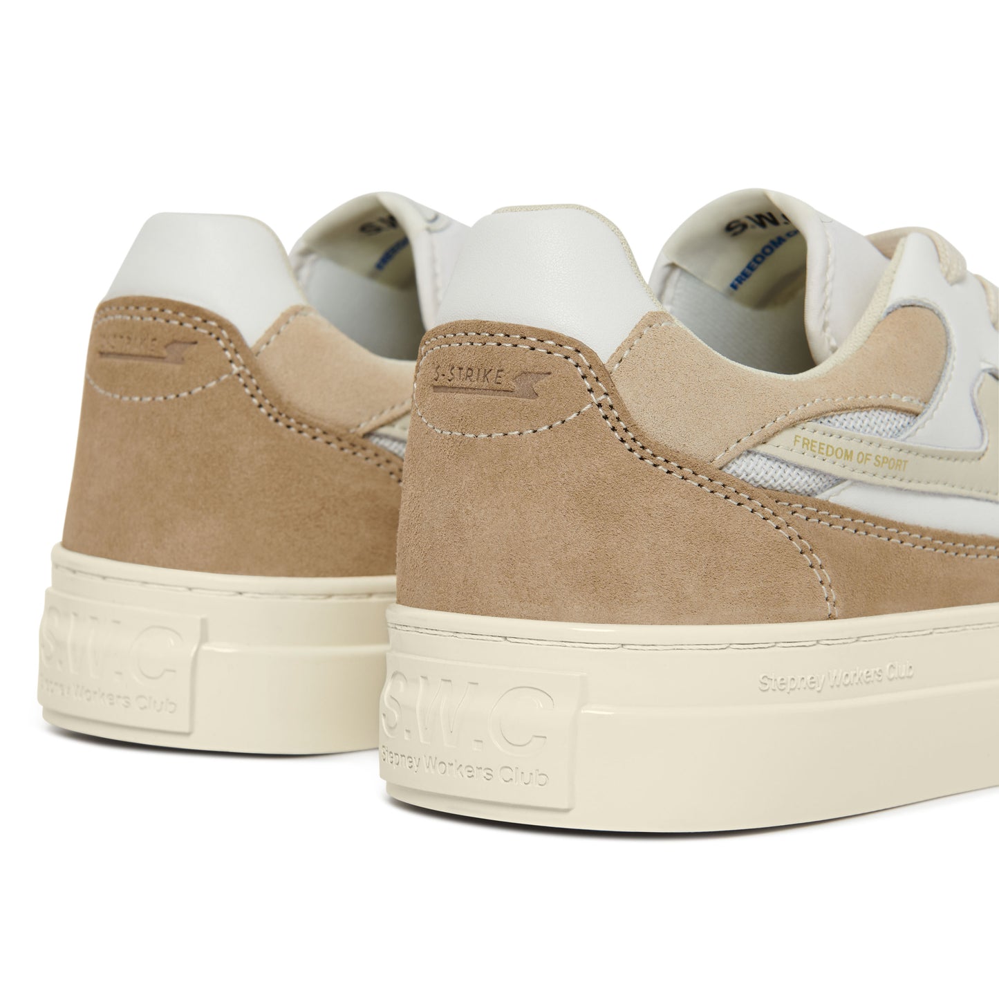 PEARL S-STRIKE SUEDE MIX WHITE-EARTH