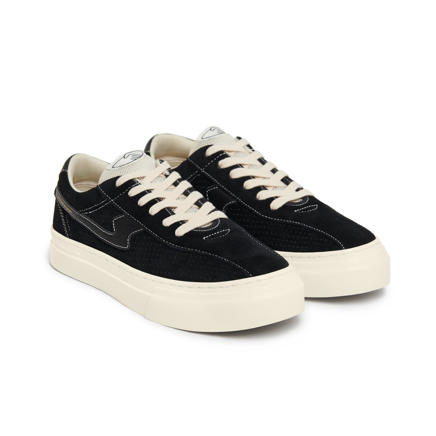 DELLOW S-STRIKE TRACK PERF SUEDE BLACK-BLACK