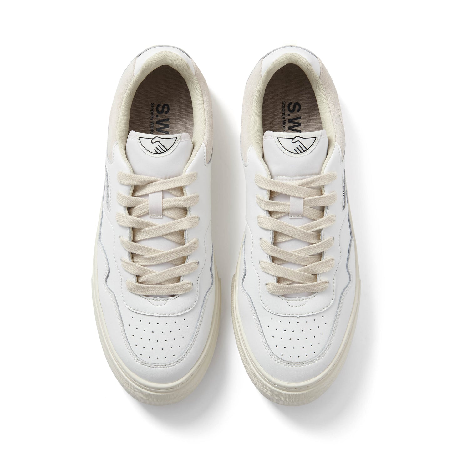 PEARL LEATHER WHITE-PUTTY