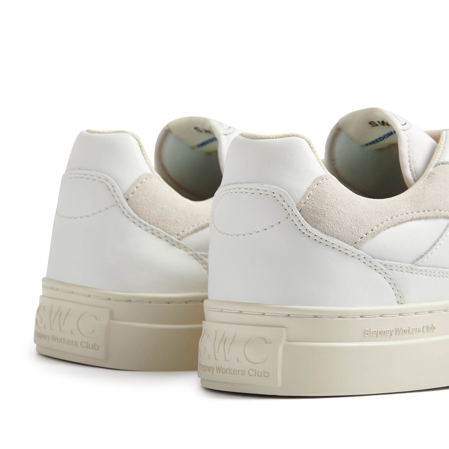 PEARL LEATHER WHITE-PUTTY