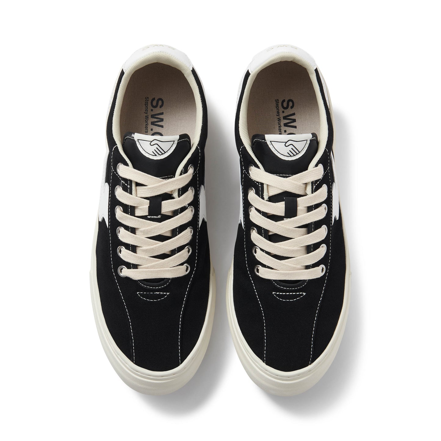 DELLOW S-STRIKE CUP CANVAS BLACK-WHITE