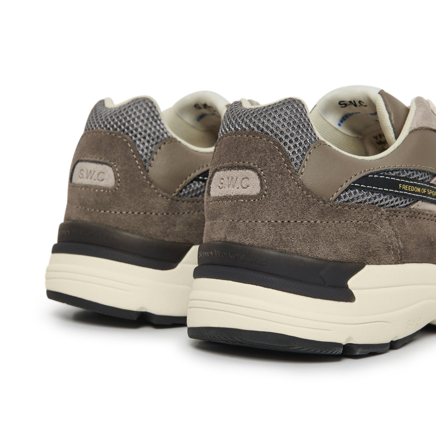 AMIEL S-STRIKE SUEDE MIX GREY