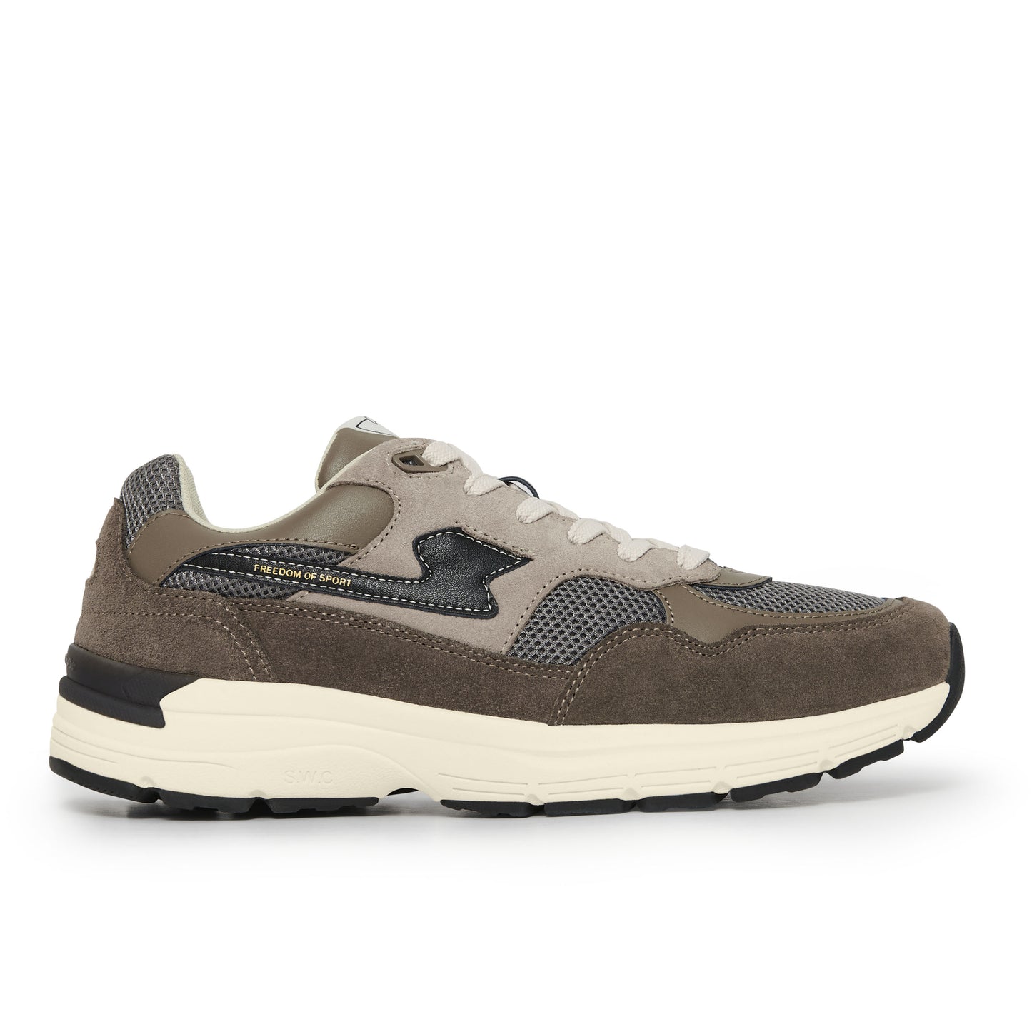 AMIEL S-STRIKE SUEDE MIX GREY