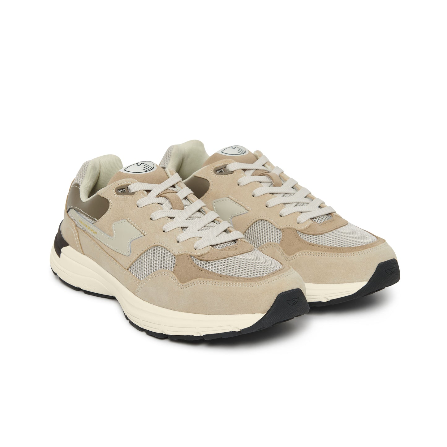 AMIEL S-STRIKE SUEDE MIX SAND