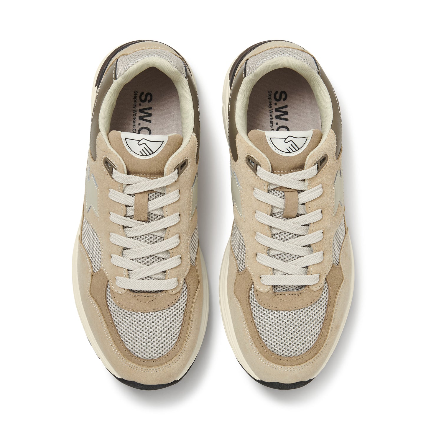 AMIEL S-STRIKE SUEDE MIX SAND