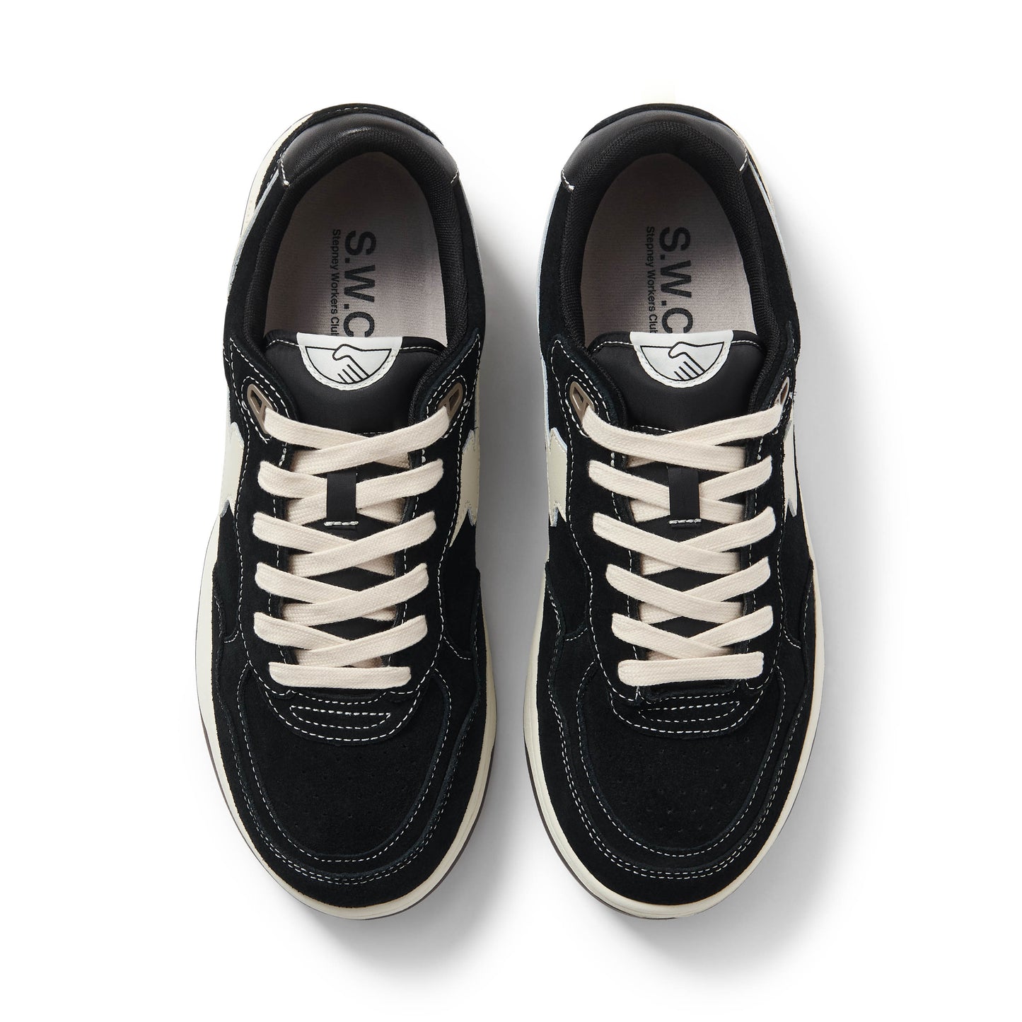 PRO-CUP 01 S-STRIKE SUEDE BLACK-WHITE