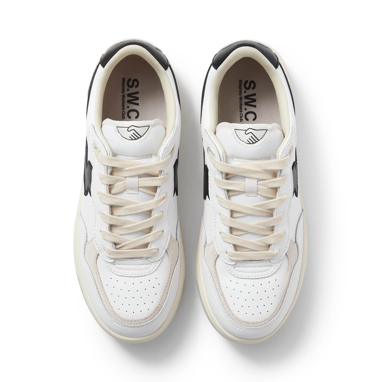 PRO-CUP 01 S-STRIKE LEATHER WHITE-BLACK