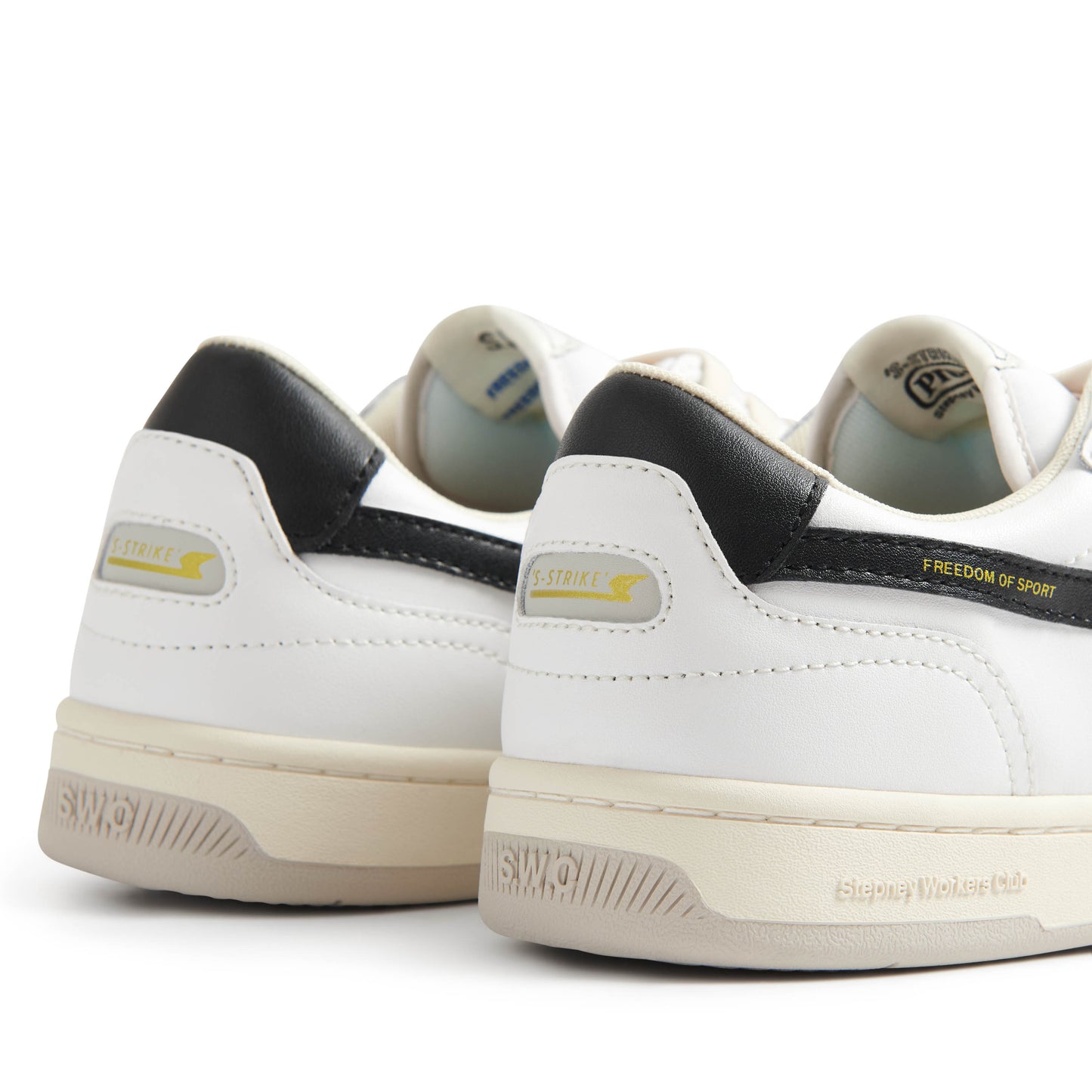 PRO-CUP 01 S-STRIKE LEATHER WHITE-BLACK