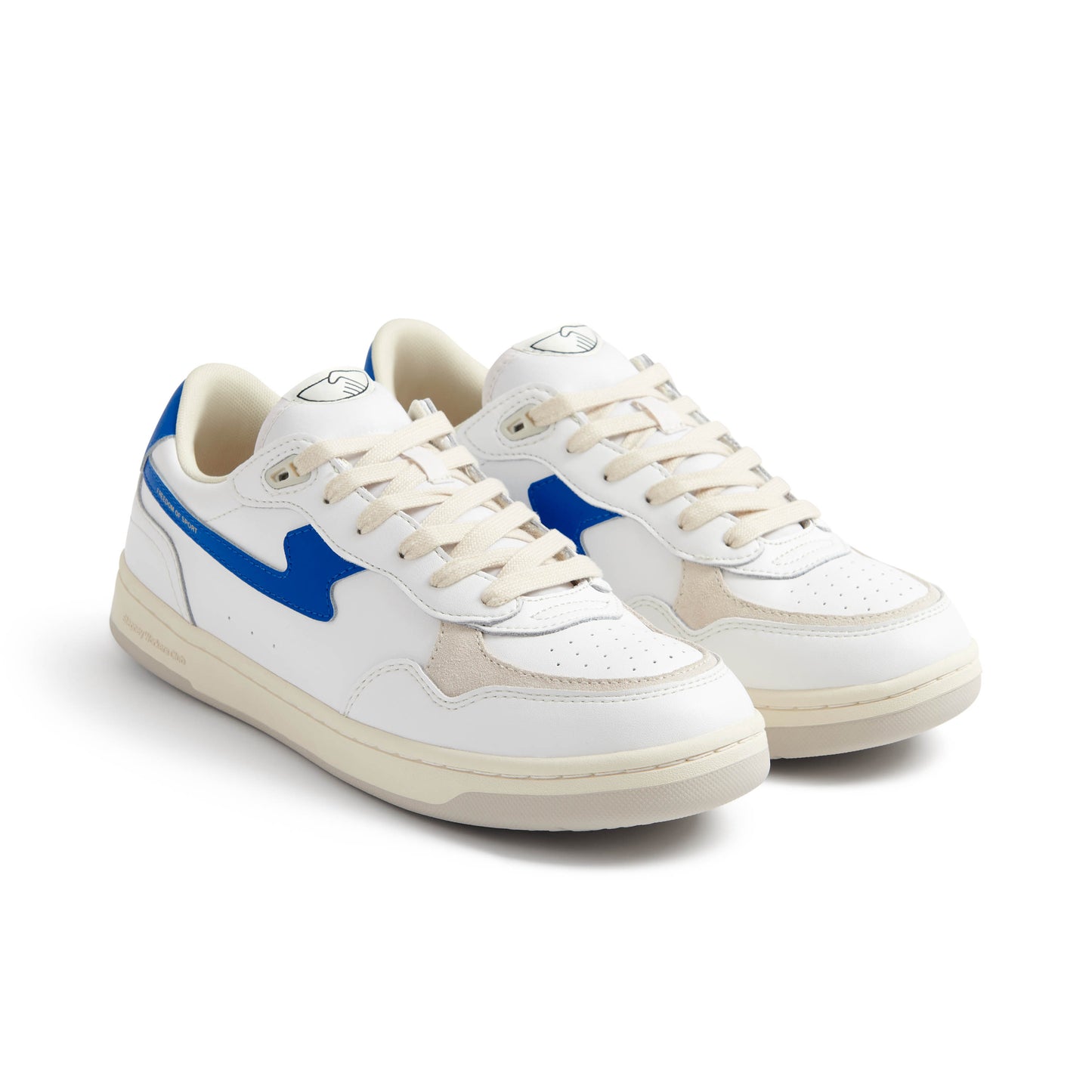 PRO-CUP 01 S-STRIKE LEATHER WHITE-BLUE