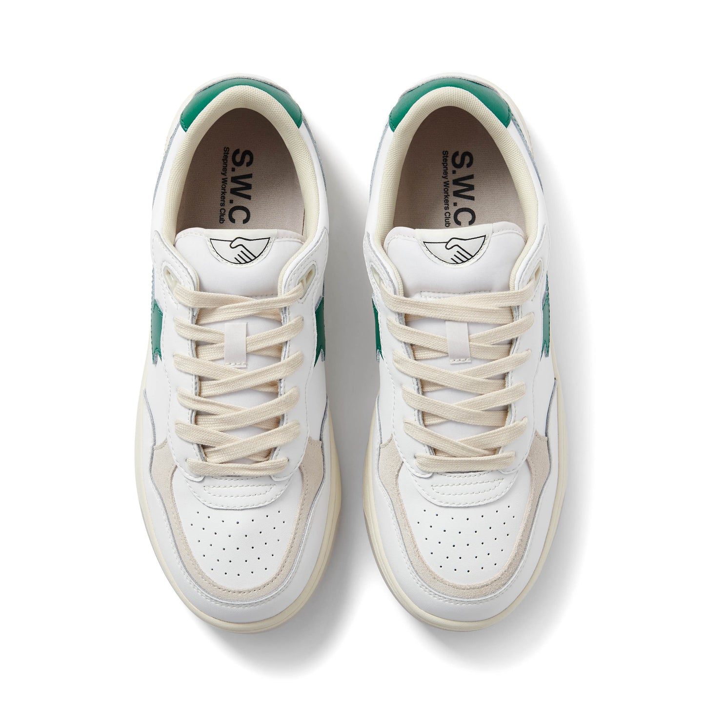 PRO-CUP 01 S-STRIKE LEATHER WHITE-GREEN