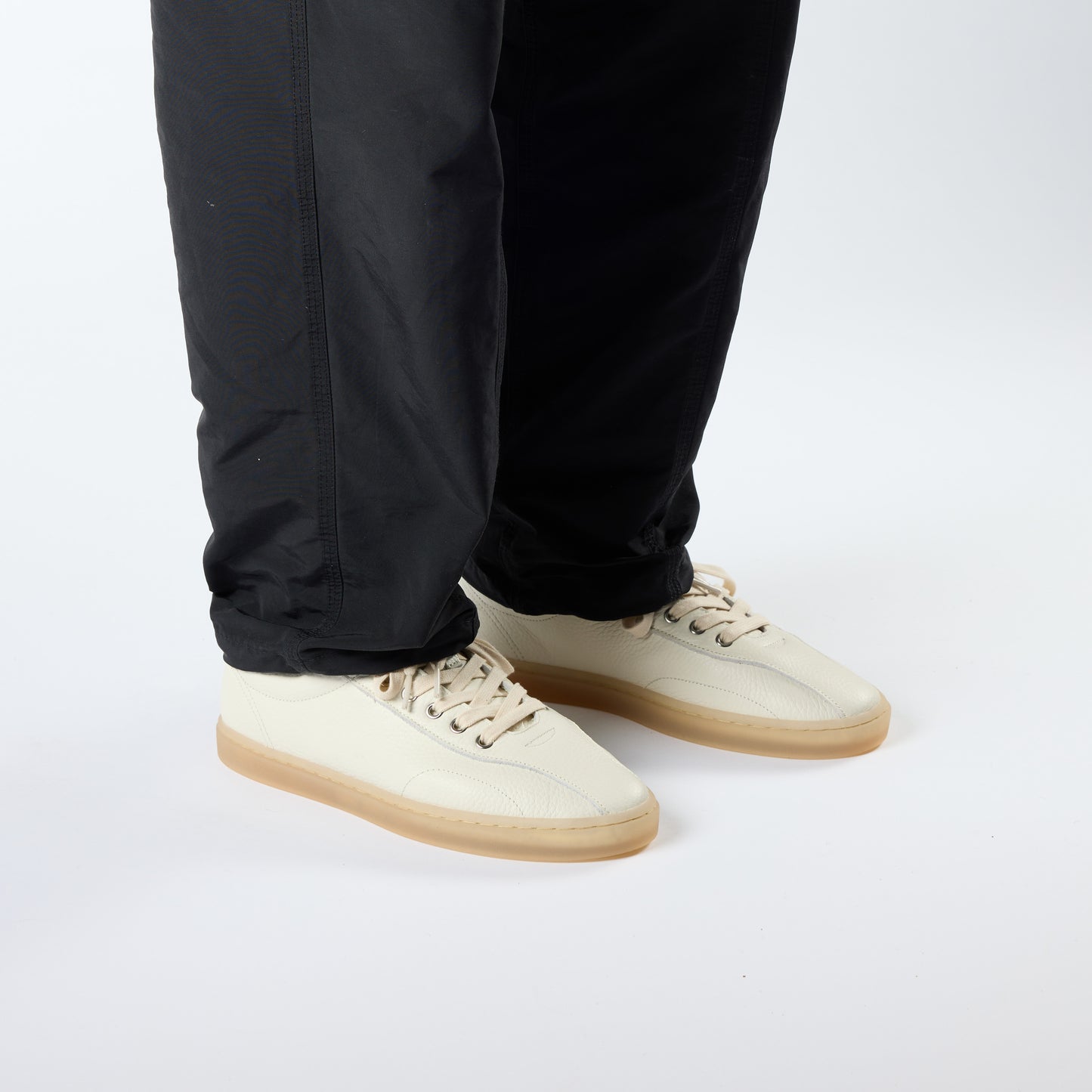 SURMA TUMBLED LEATHER OFF WHTE