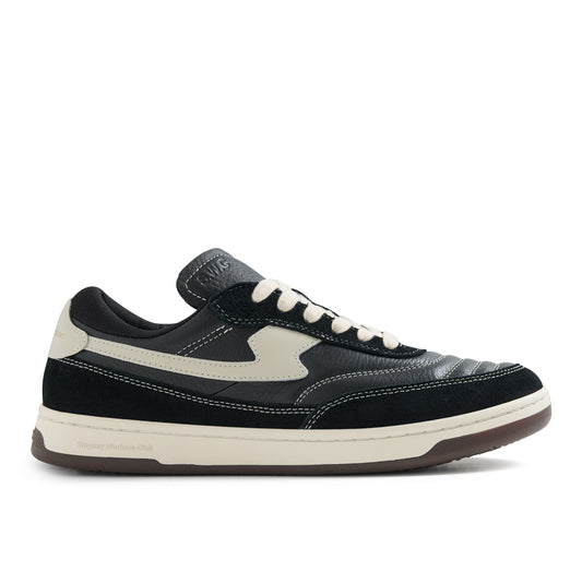 CASSON S-STRIKE LEATHER SUEDE BLACK
