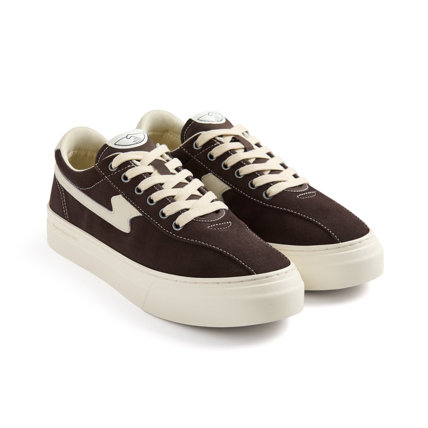DELLOW S-STRIKE CUP SUEDE DK BROWN