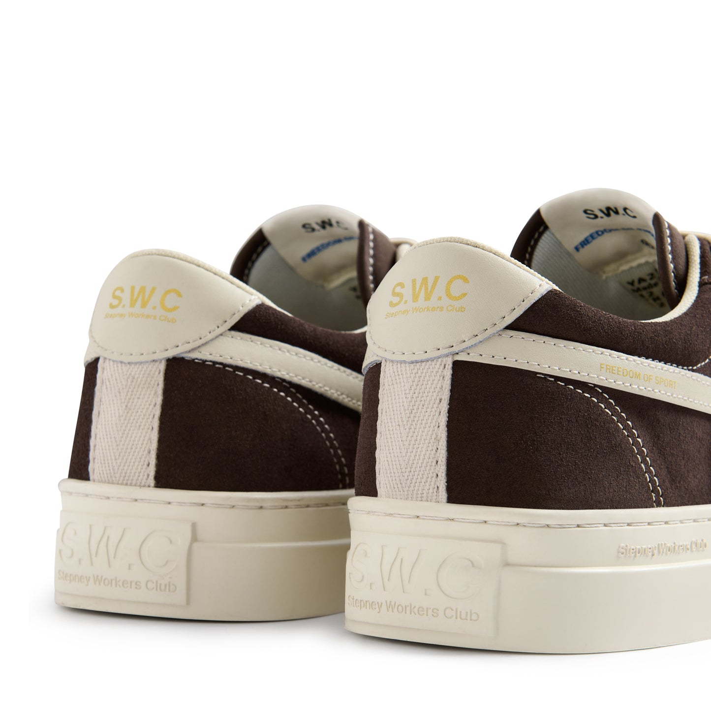 DELLOW S-STRIKE CUP SUEDE DK BROWN