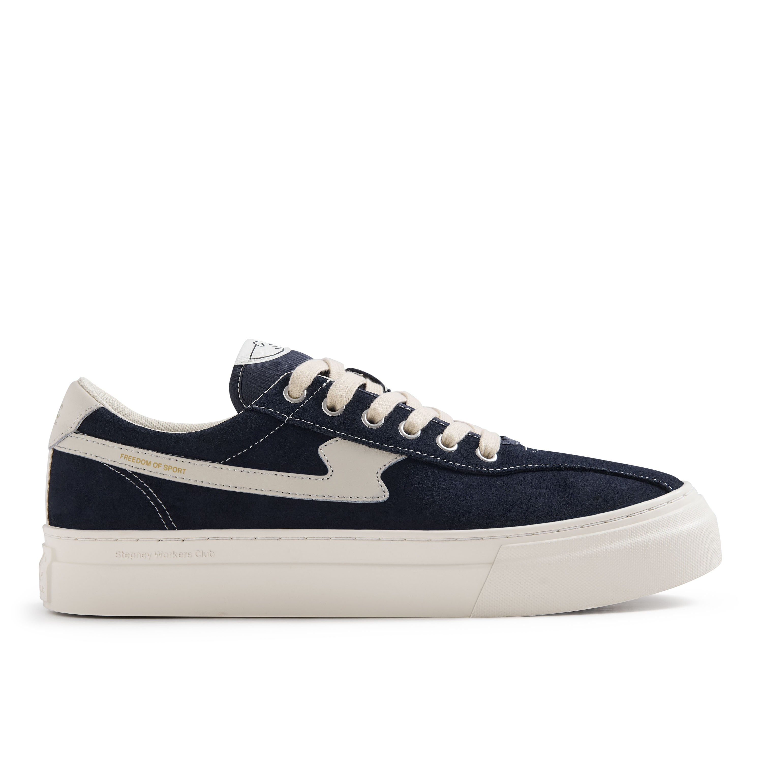 DELLOW S-STRIKE CUP SUEDE NAVY – S.W.C - Stepney Workers Club