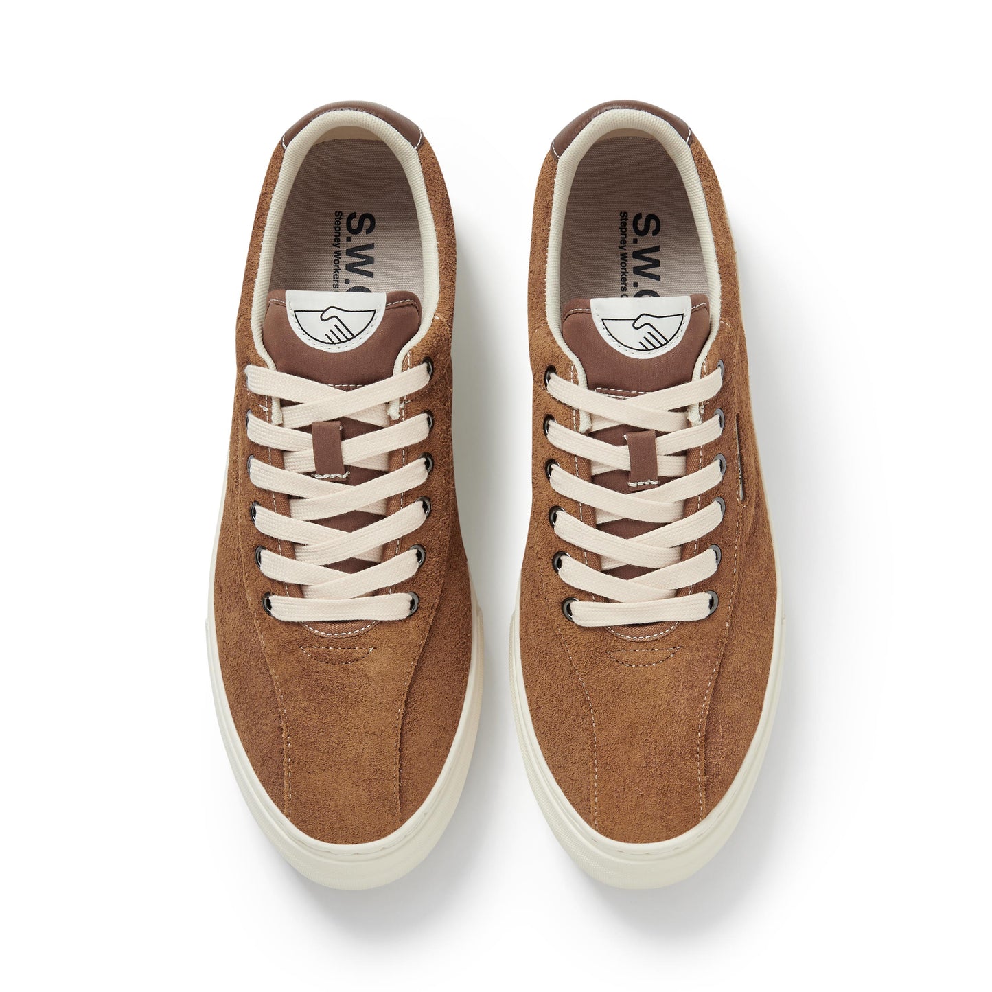 DELLOW 02 CUP SUEDE BROWN