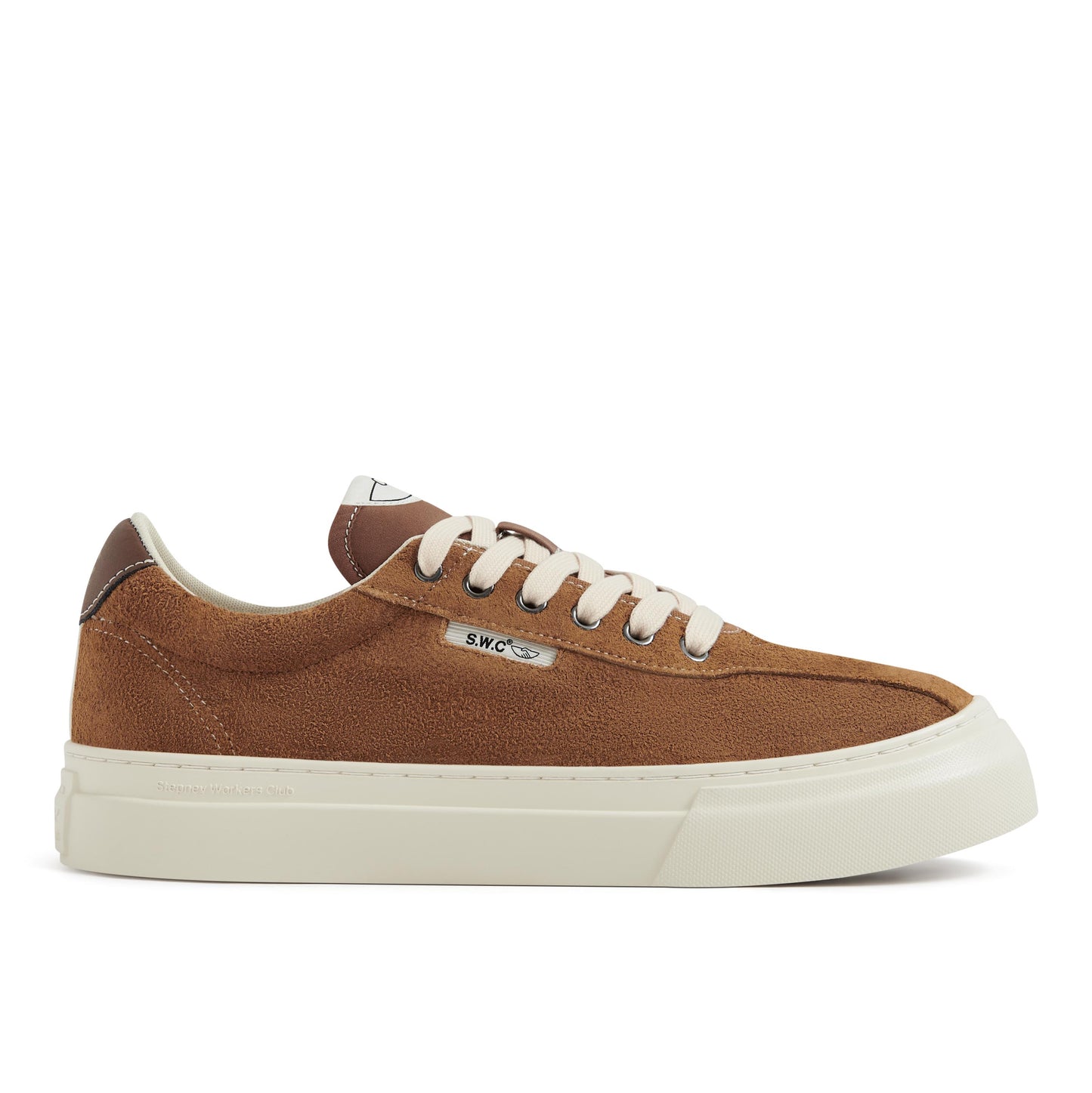 DELLOW 02 CUP SUEDE BROWN