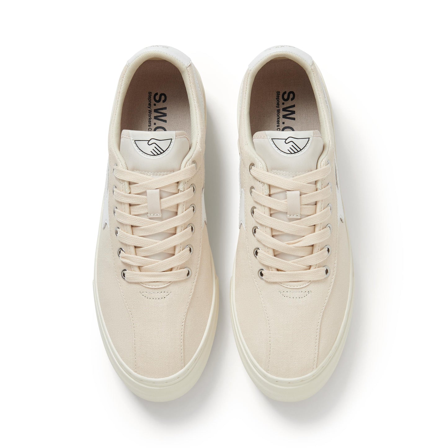 DELLOW S-STRIKE CUP CANVAS ECRU-WHITE