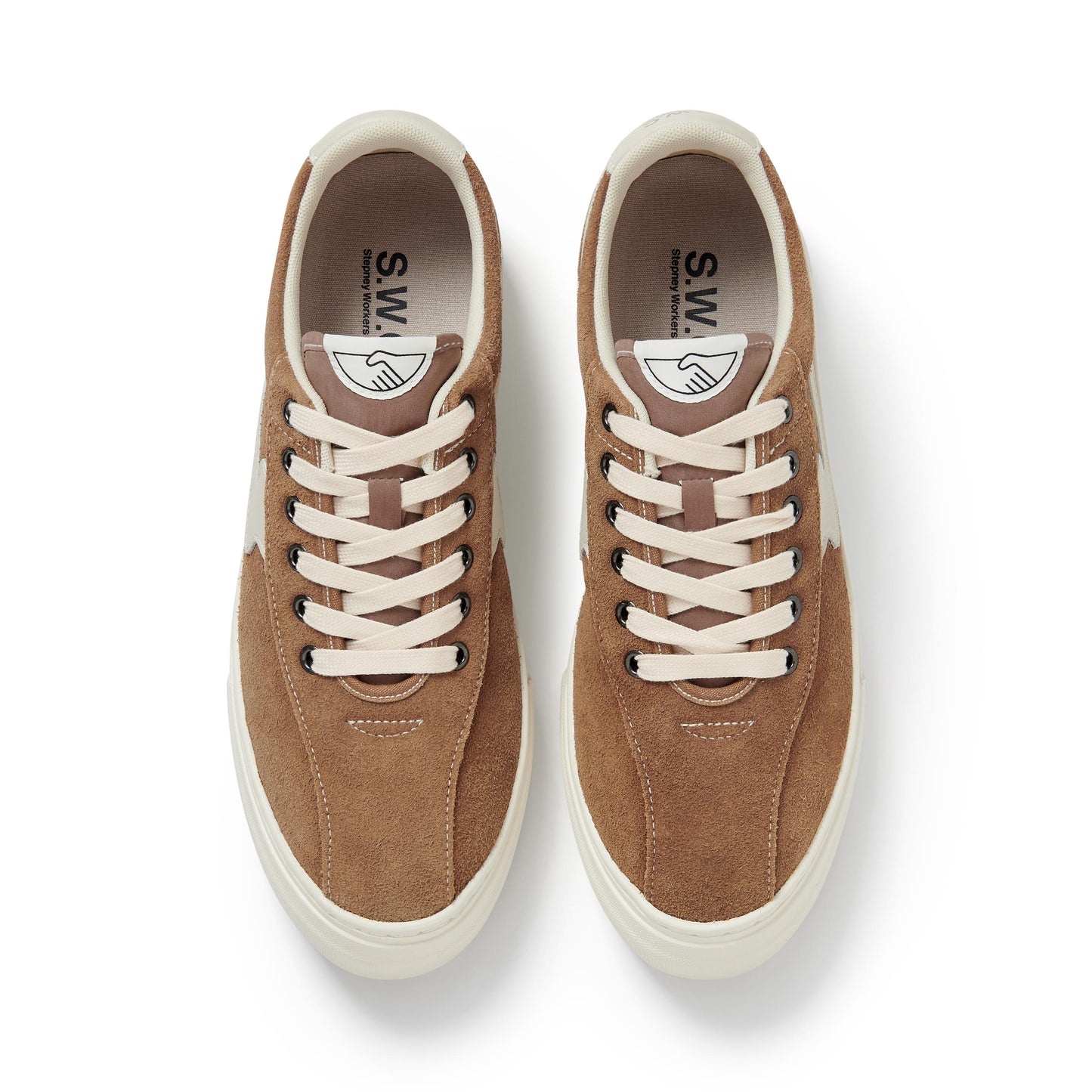 DELLOW S-STRIKE CUP SUEDE GEO-MERGED BROWN