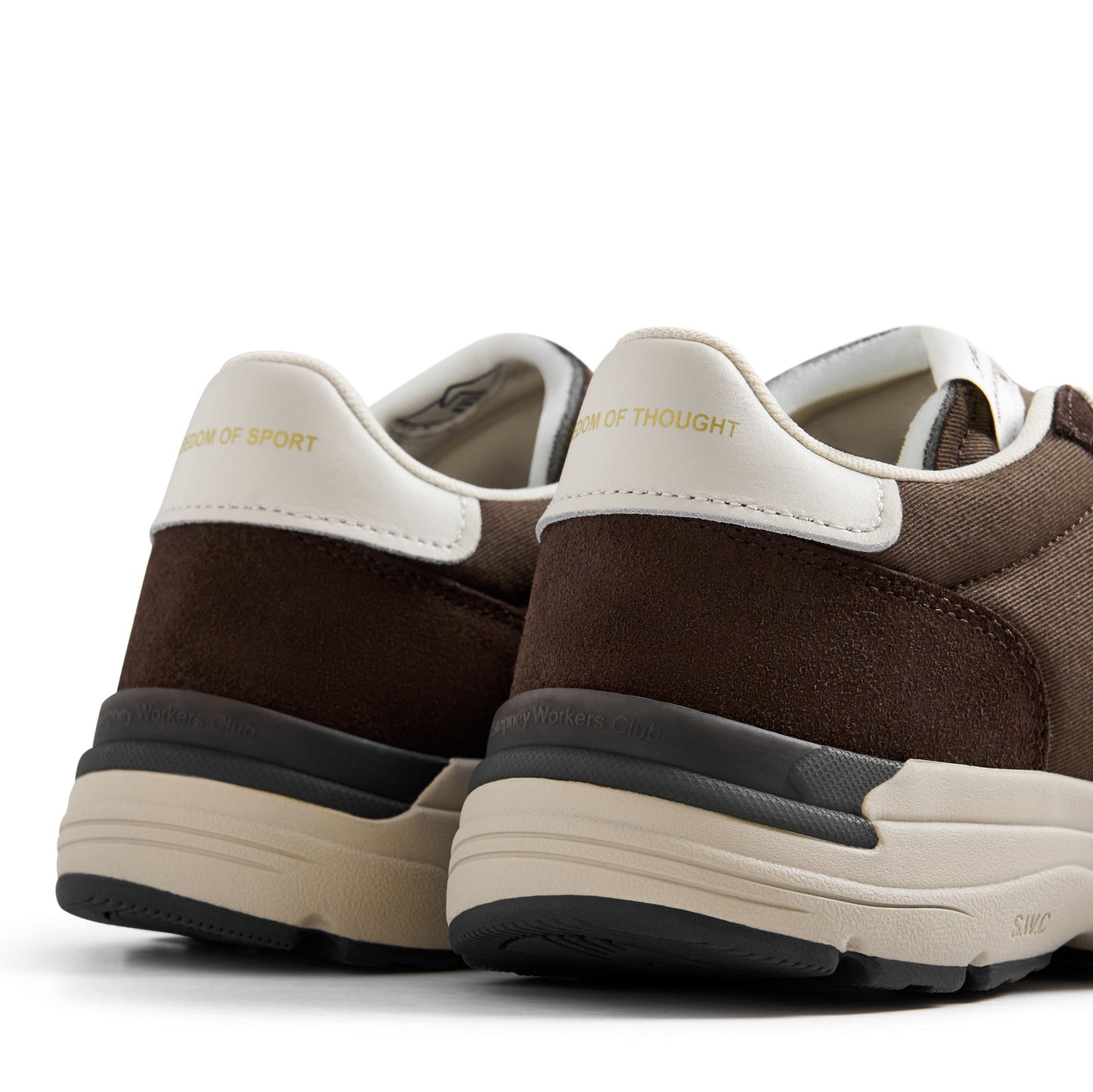 LEGION SUEDE TWILL DK BROWN