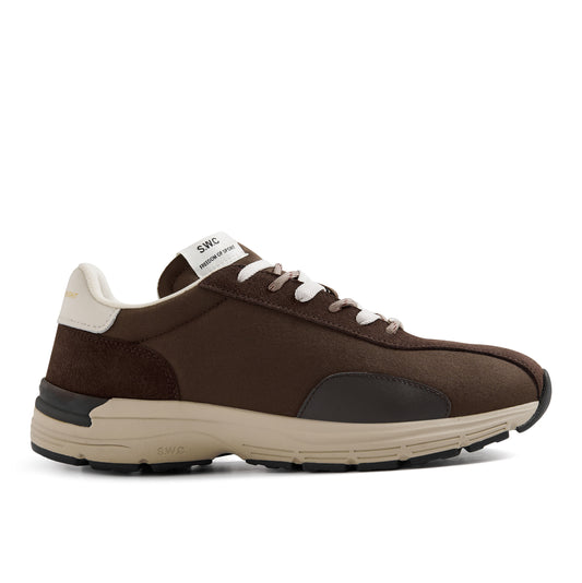 LEGION SUEDE TWILL DK BROWN