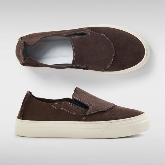 OM8a - Lister UL Omni - Reverse Suede - Coffee