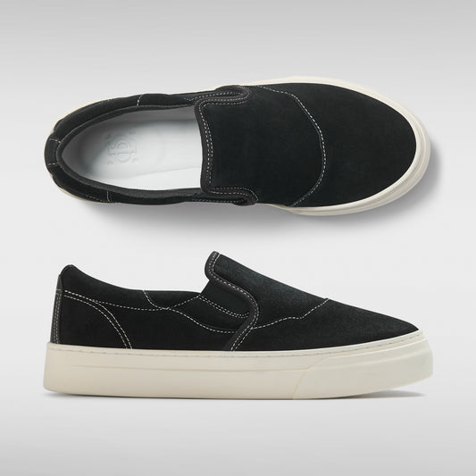 OM2a - Lister Omni - Silk Suede - Black